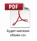 Пример аудита сайта с csv-импортом