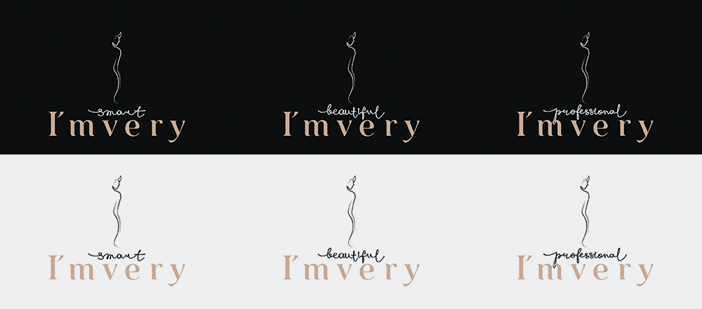 разработка нейминга названия логотипа imvery студия красоты