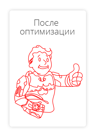 Ситуация после оптимизации Ситуация после оптимизации