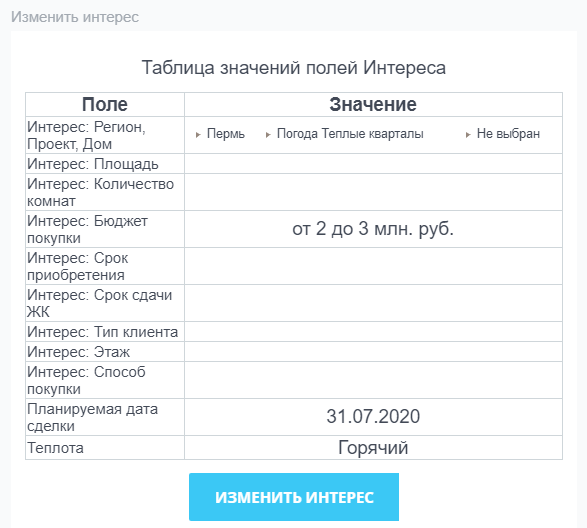 Пользовательские поля в таблице Пользовательские поля в таблице