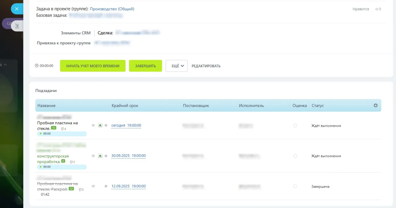 CRM для мебельного производства