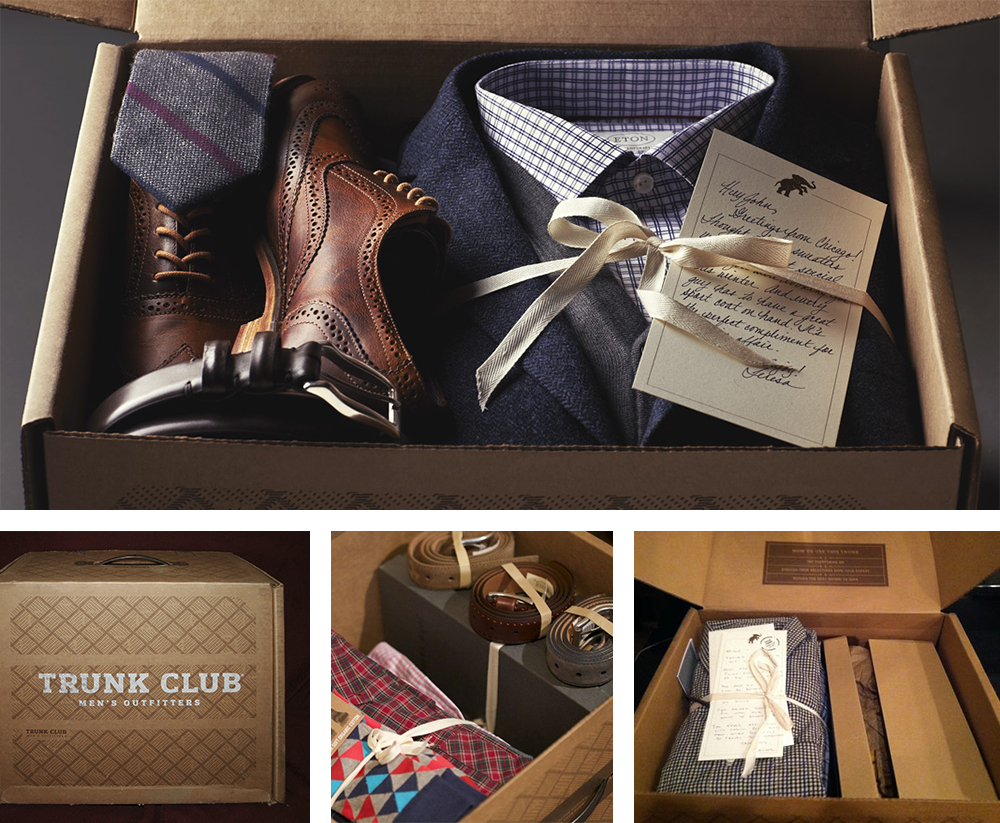 Дизайн упаковки trunk club Дизайн упаковки trunk club