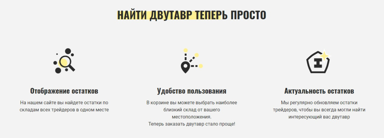 Промышленный маркетплейс двутавра Промышленный маркетплейс двутавра