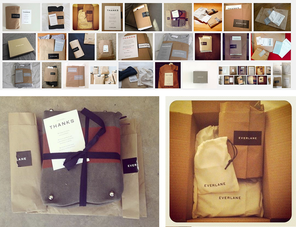 Дизайн упаковки Everlane Дизайн упаковки Everlane