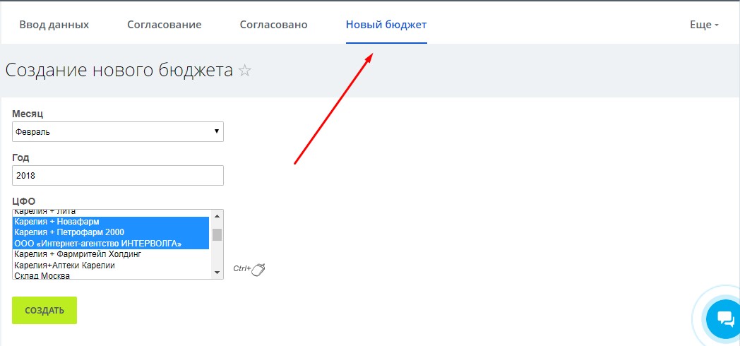 Механизм создания нового бюджета Механизм создания нового бюджета