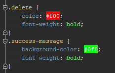 Пример хорошего кода c вынесенным CSS в отдельный файл Пример хорошего кода c вынесенным CSS в отдельный файл