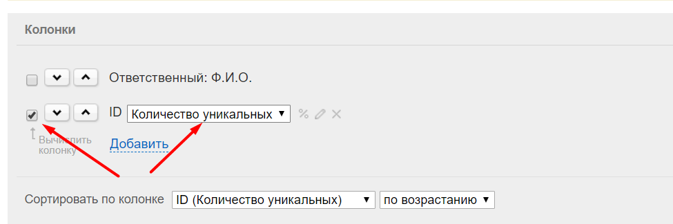 Количество уникальных ID Количество уникальных ID